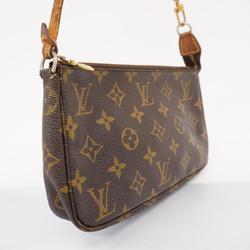 Louis Vuitton Pouch Monogram Pochette Accessoires M51980 Brown Women's