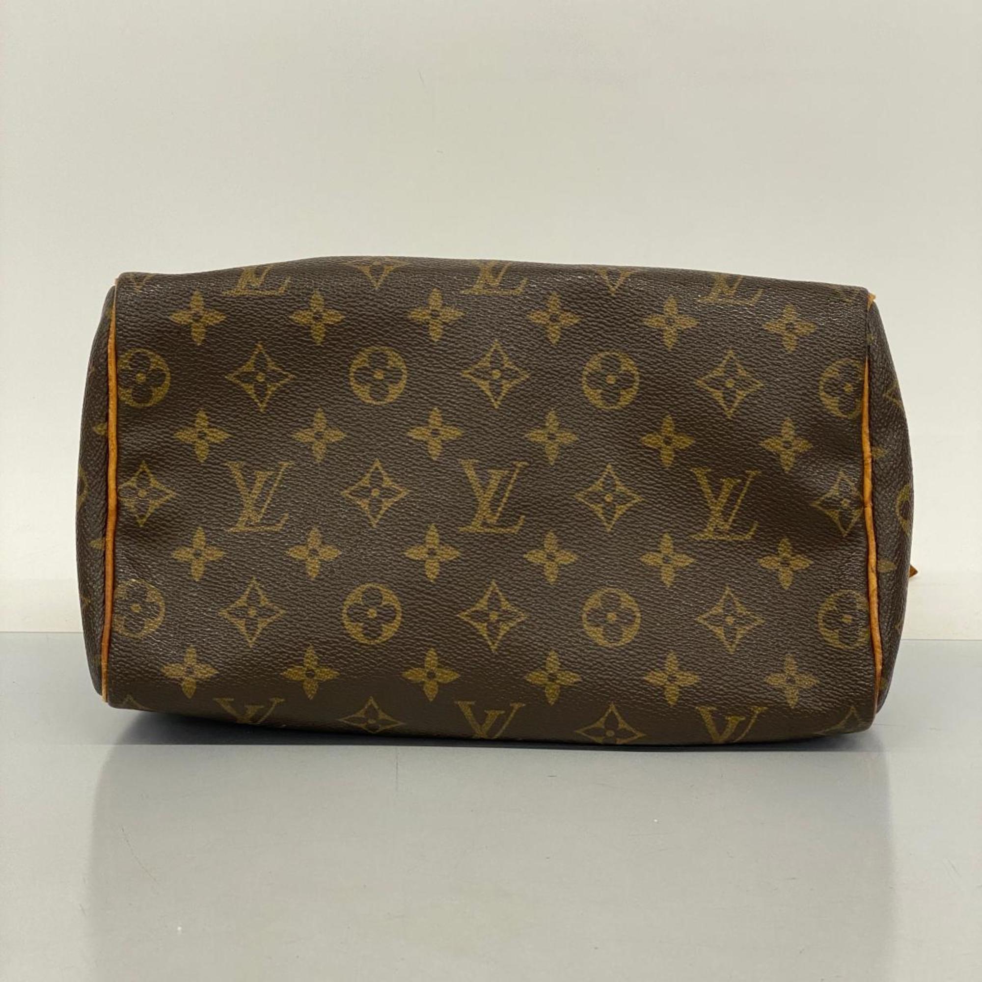 Louis Vuitton Handbag Monogram Speedy 25 M41109 Brown Ladies