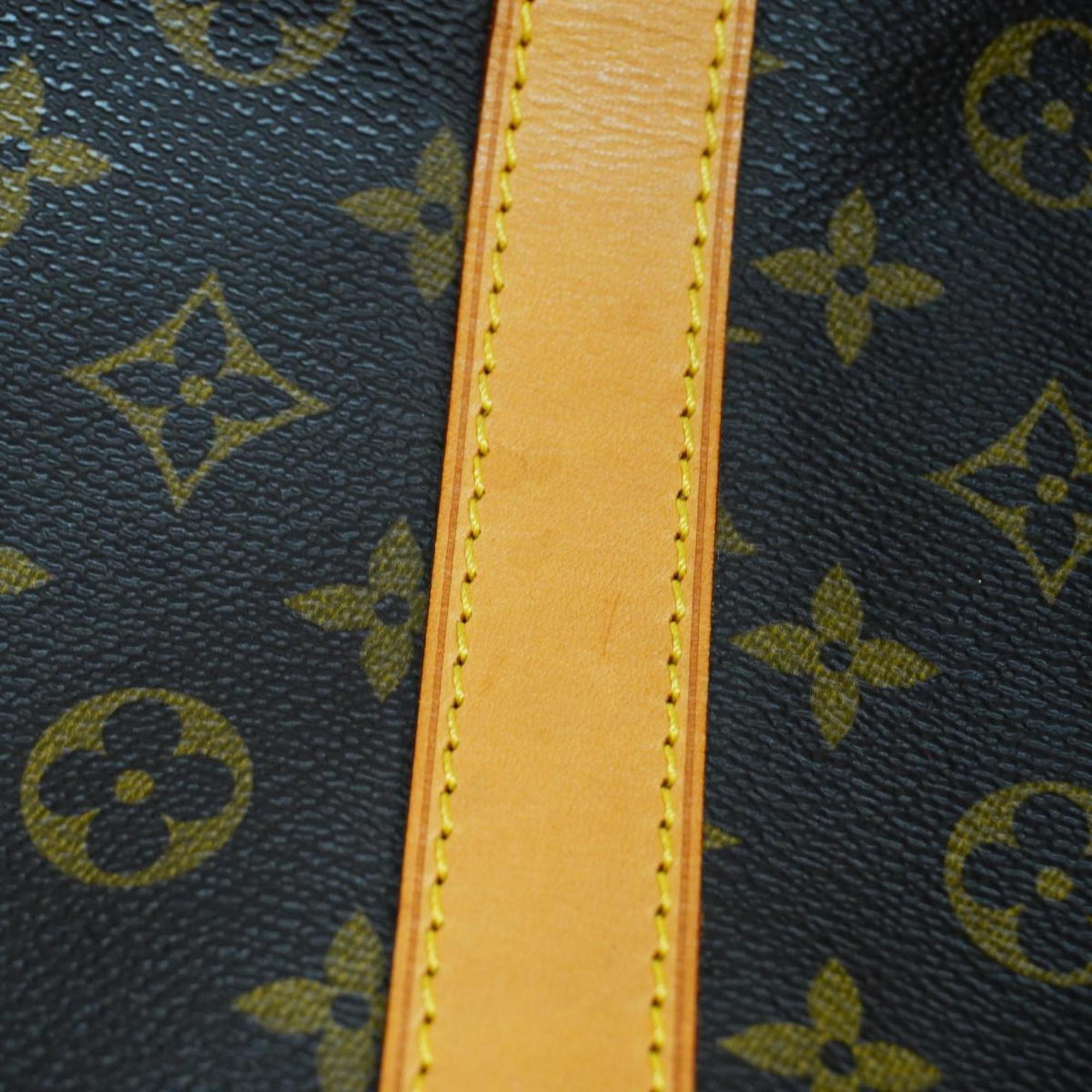 Louis Vuitton Boston Bag Monogram Keepall 60 M41422 Brown Men's Women's