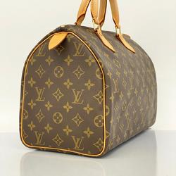 Louis Vuitton Handbag Monogram Speedy 30 M41108 Brown Ladies