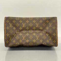 Louis Vuitton Handbag Monogram Speedy 30 M41108 Brown Ladies