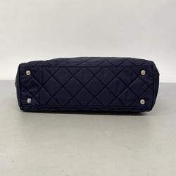 Prada Shoulder Bag Nylon Navy Women's