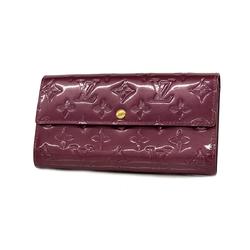 Louis Vuitton Long Wallet Vernis Portefeuille Sarah M93577 Violette Ladies