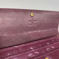 Louis Vuitton Long Wallet Vernis Portefeuille Sarah M93577 Violette Ladies