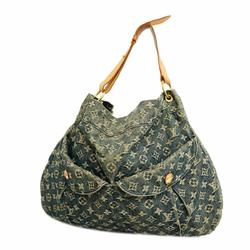 Louis Vuitton Shoulder Bag Monogram Denim Daily GM M40492 Blue Clair Ladies