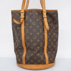 Louis Vuitton Tote Bag Monogram Bucket GM M42236 Brown Women's