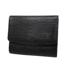 Louis Vuitton Business Card Holder/Card Case Epi Porte 12 Carte Credit M63472 Noir Men's/Women's