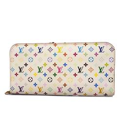 Louis Vuitton Long Wallet Monogram Multicolor Portefeuille Ansolite M93751 Bron Rich Ladies