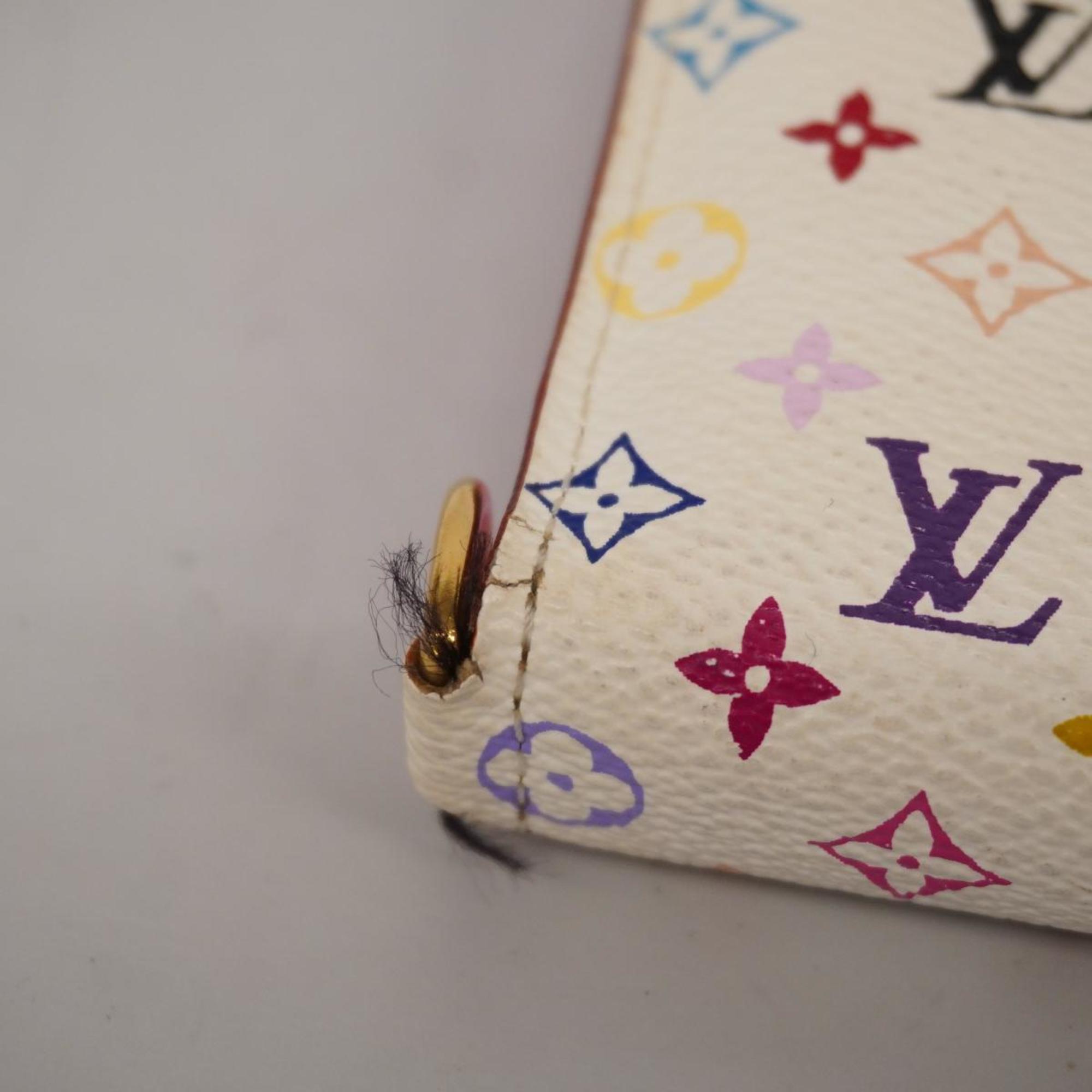 Louis Vuitton Long Wallet Monogram Multicolor Portefeuille Ansolite M93751 Bron Rich Ladies