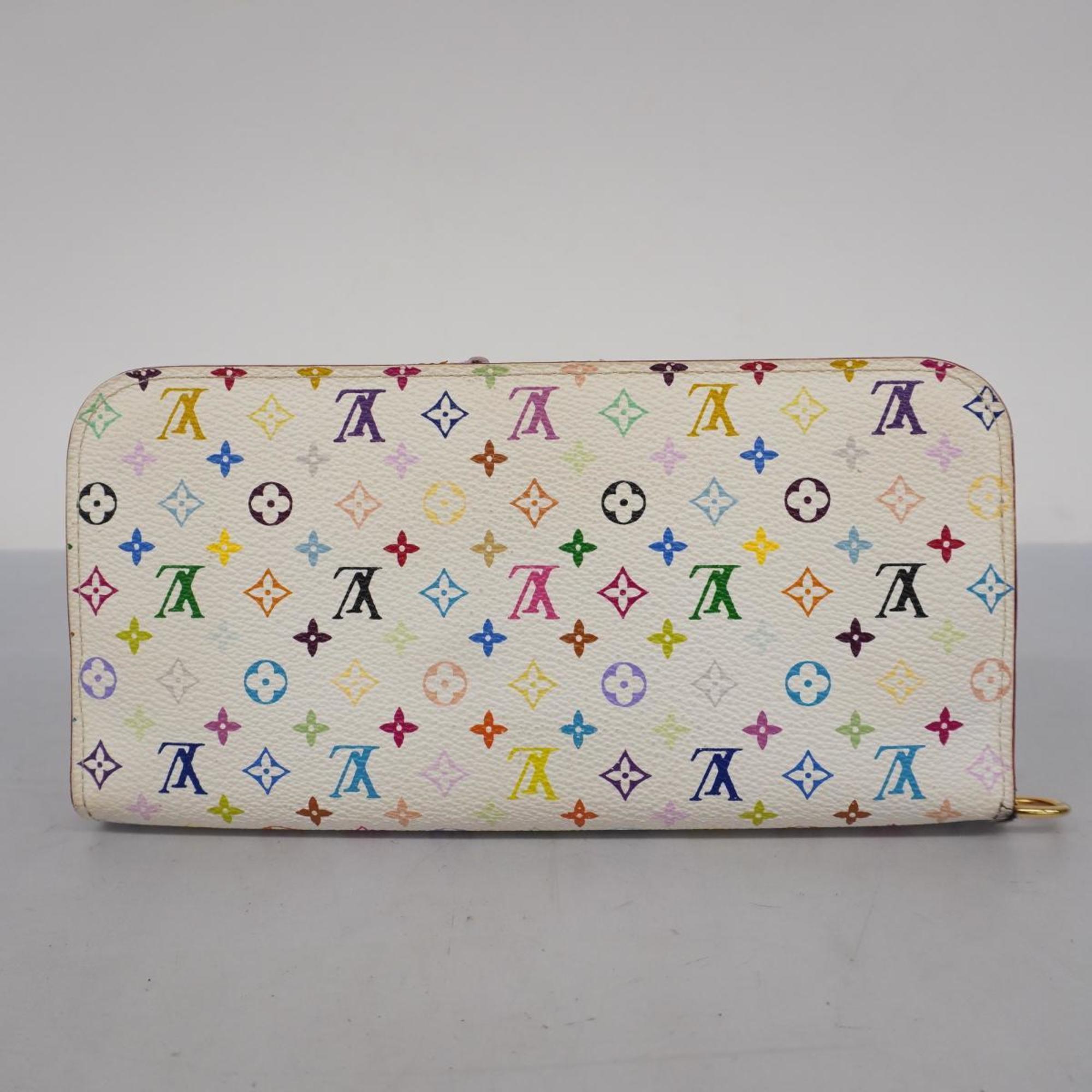 Louis Vuitton Long Wallet Monogram Multicolor Portefeuille Ansolite M93751 Bron Rich Ladies