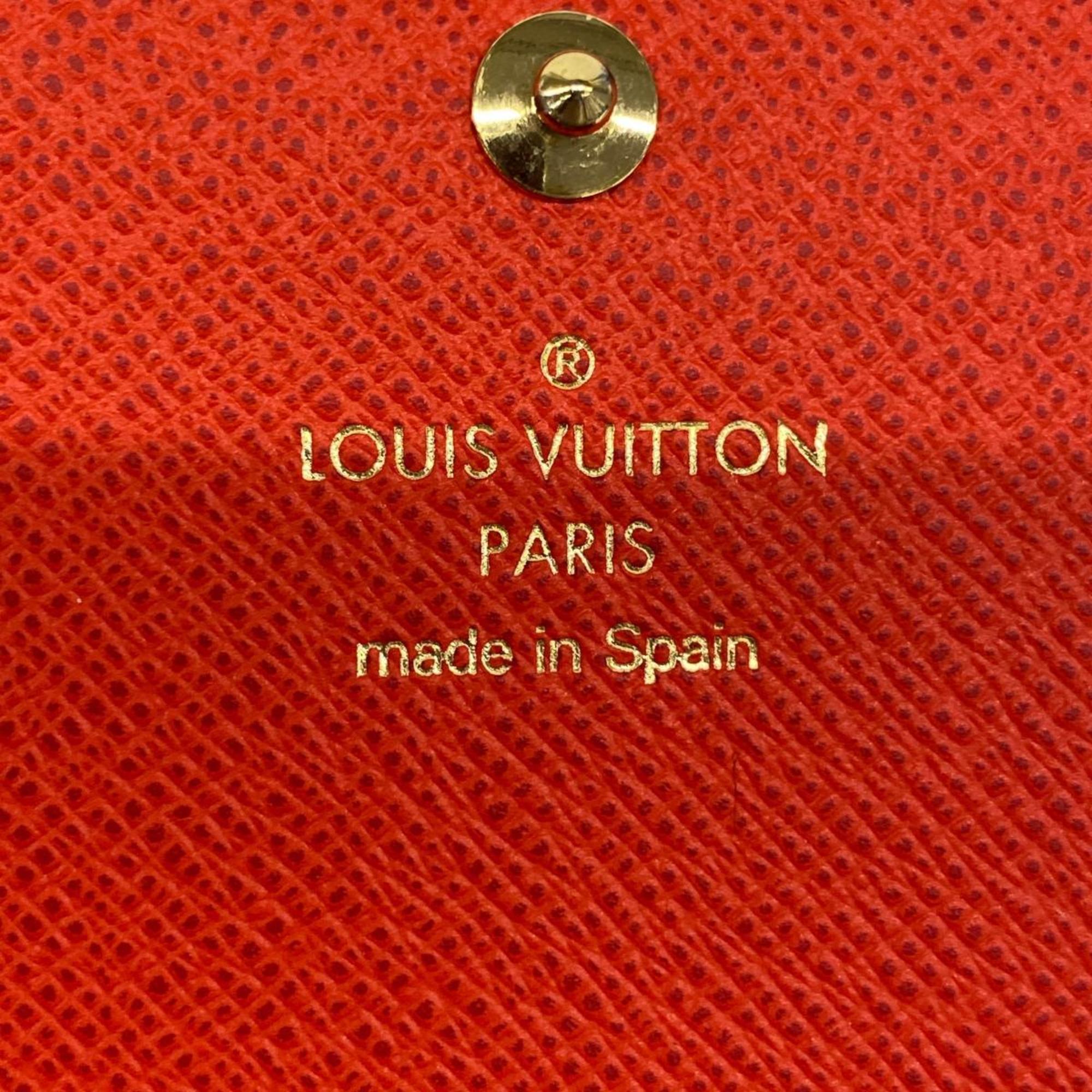 Louis Vuitton Long Wallet Monogram Holiday Collection Portefeuille Sarah M63424 Women's