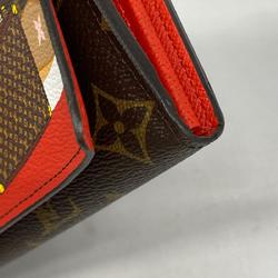 Louis Vuitton Long Wallet Monogram Holiday Collection Portefeuille Sarah M63424 Women's