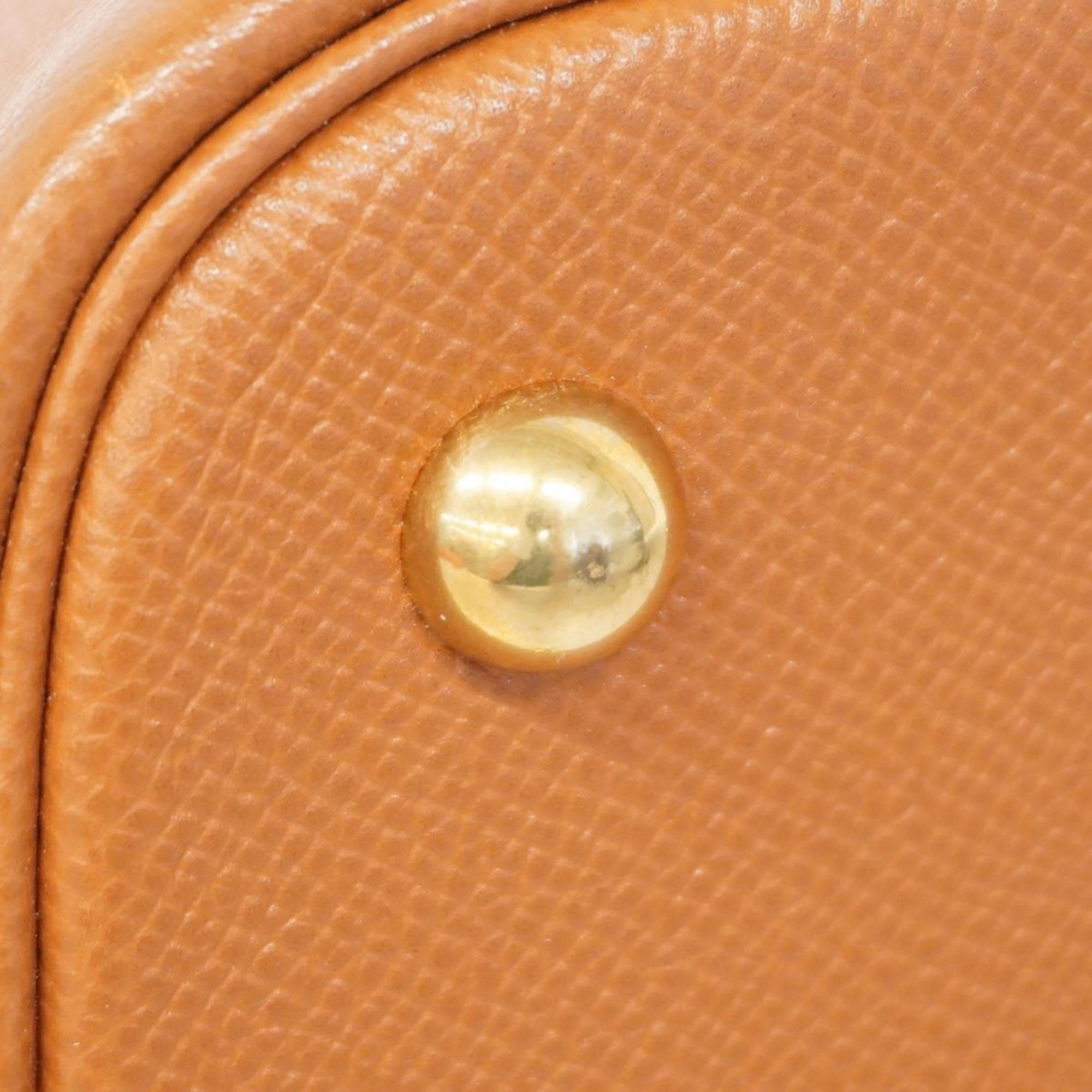 Hermes handbag Bolide 31 □B stamp Couchvel gold ladies