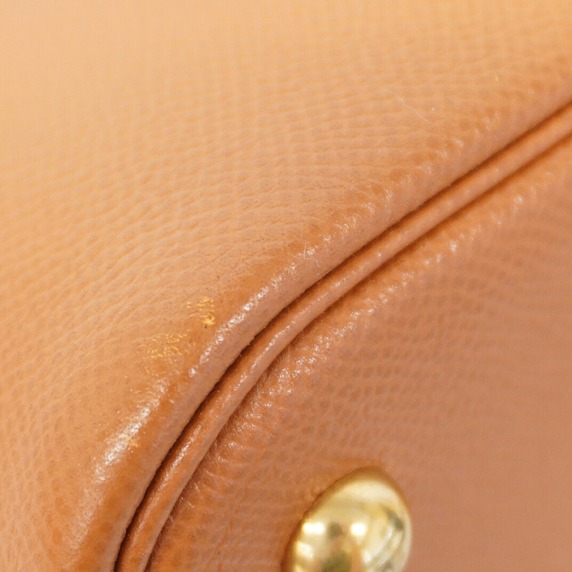 Hermes handbag Bolide 31 □B stamp Couchvel gold ladies