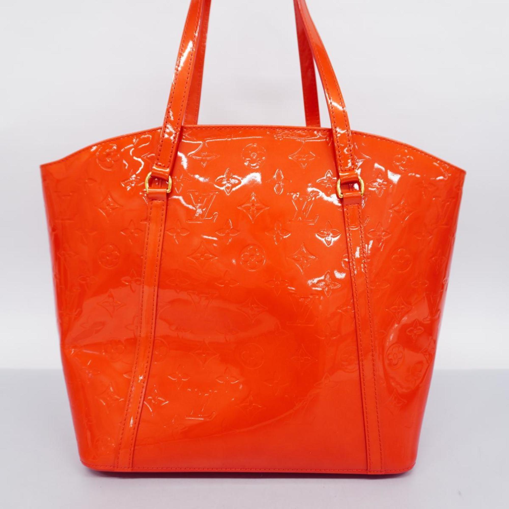 Louis Vuitton Tote Bag Vernis Avalon GM M91726 Rouge Grenadine Ladies