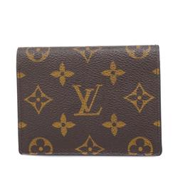 Louis Vuitton Business Card Holder/Card Case Monogram Japon Sangapur M60530 Brown Men's Women's