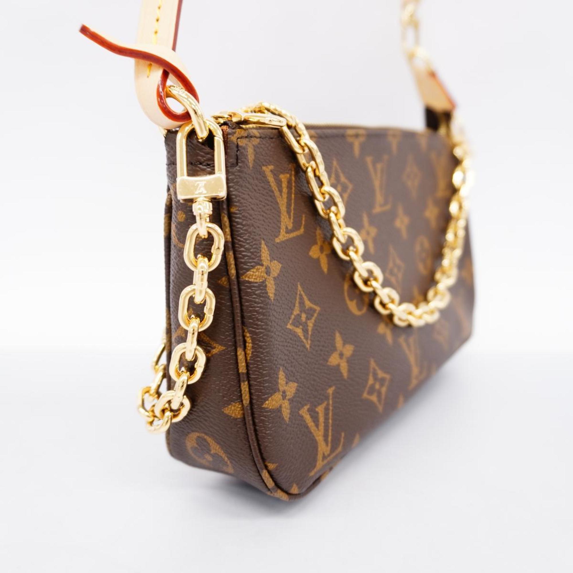 Louis Vuitton Shoulder Bag Monogram Pochette Accessoires M82766 Brown Women's