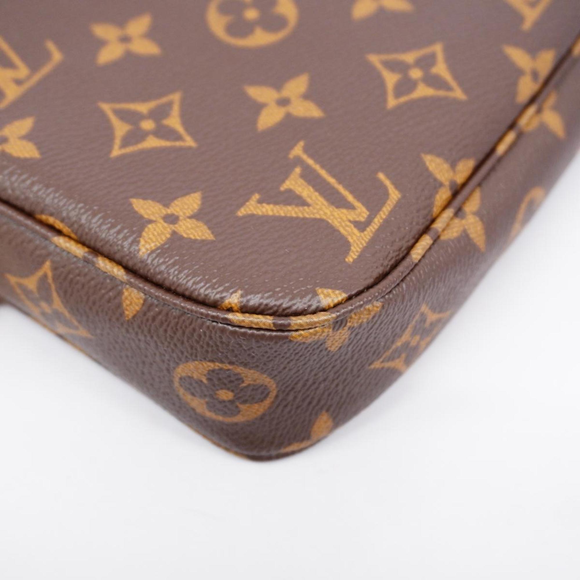 Louis Vuitton Shoulder Bag Monogram Pochette Accessoires M82766 Brown Women's