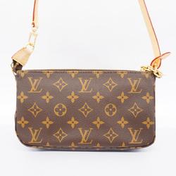 Louis Vuitton Shoulder Bag Monogram Pochette Accessoires M82766 Brown Women's