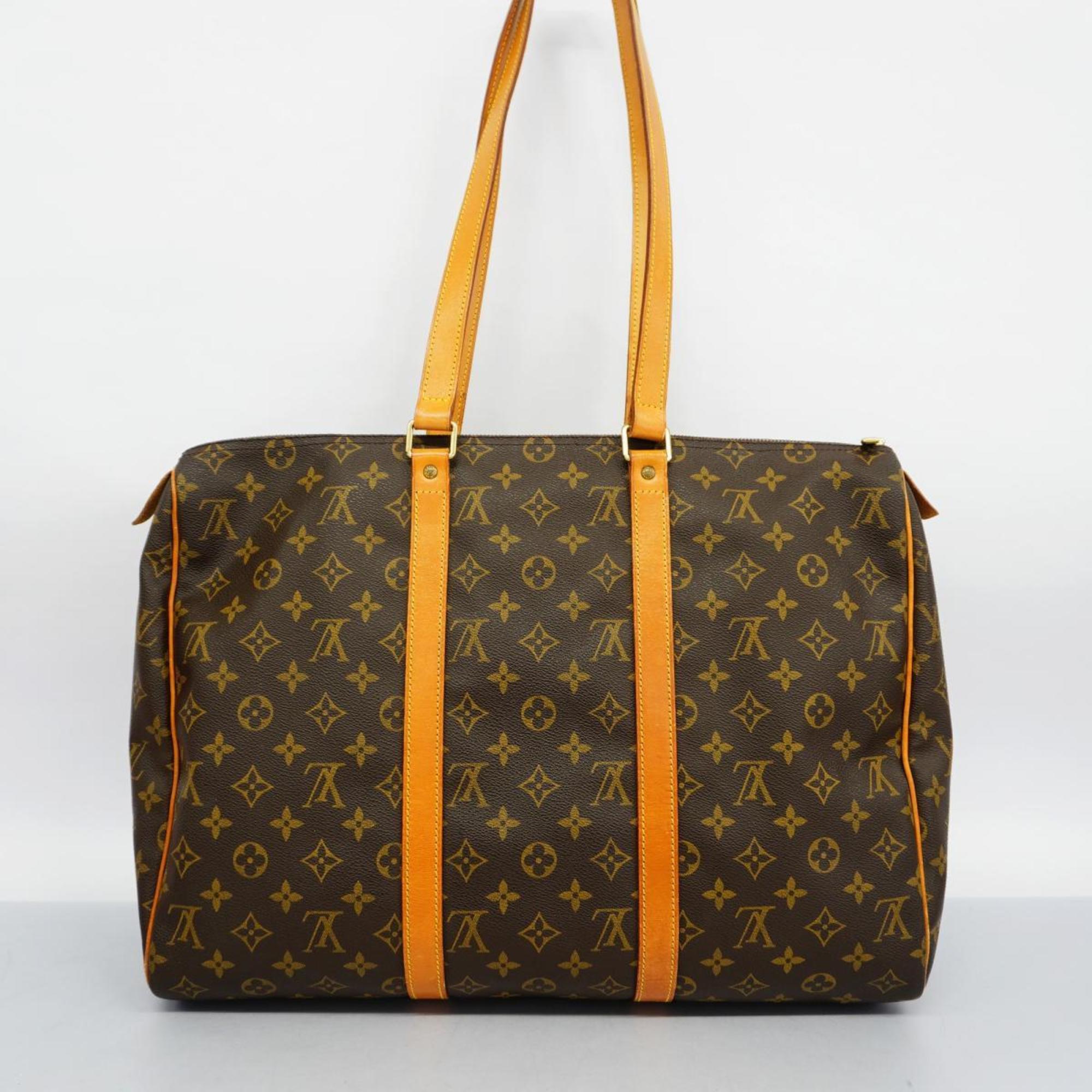 Louis Vuitton Boston Bag Monogram Flanery 45 M51115 Brown Men's Women's