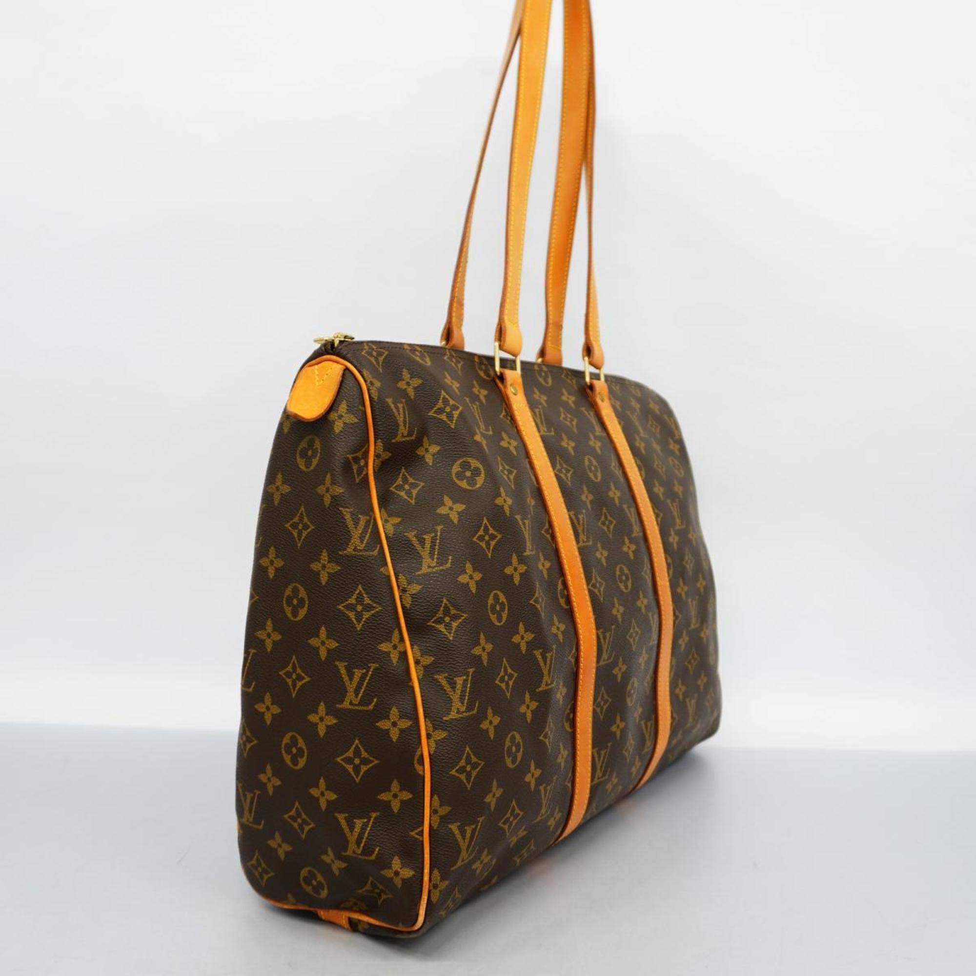 Louis Vuitton Boston Bag Monogram Flanery 45 M51115 Brown Men's Women's