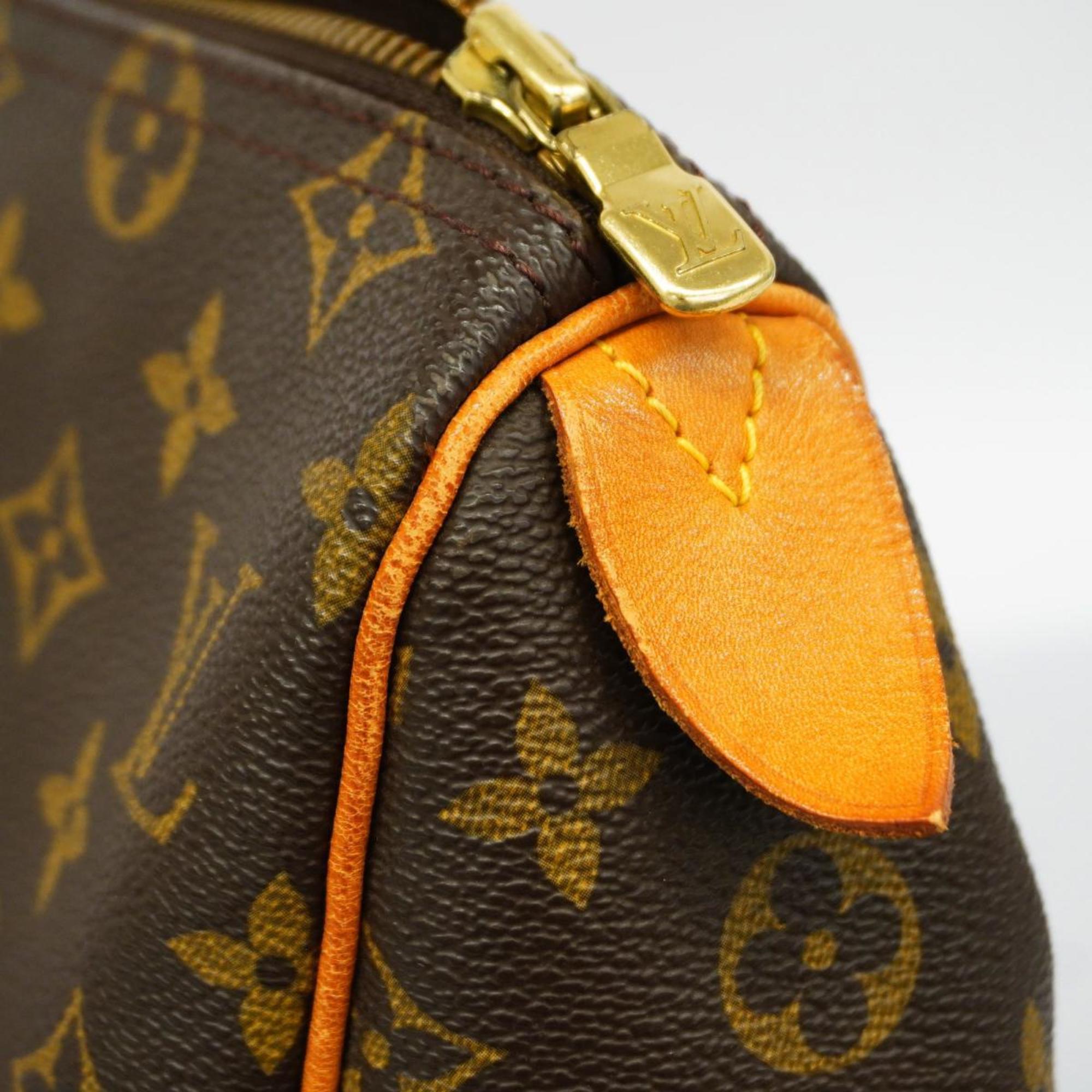 Louis Vuitton Boston Bag Monogram Flanery 45 M51115 Brown Men's Women's