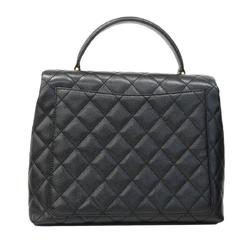 Chanel handbag Matelasse caviar skin black ladies