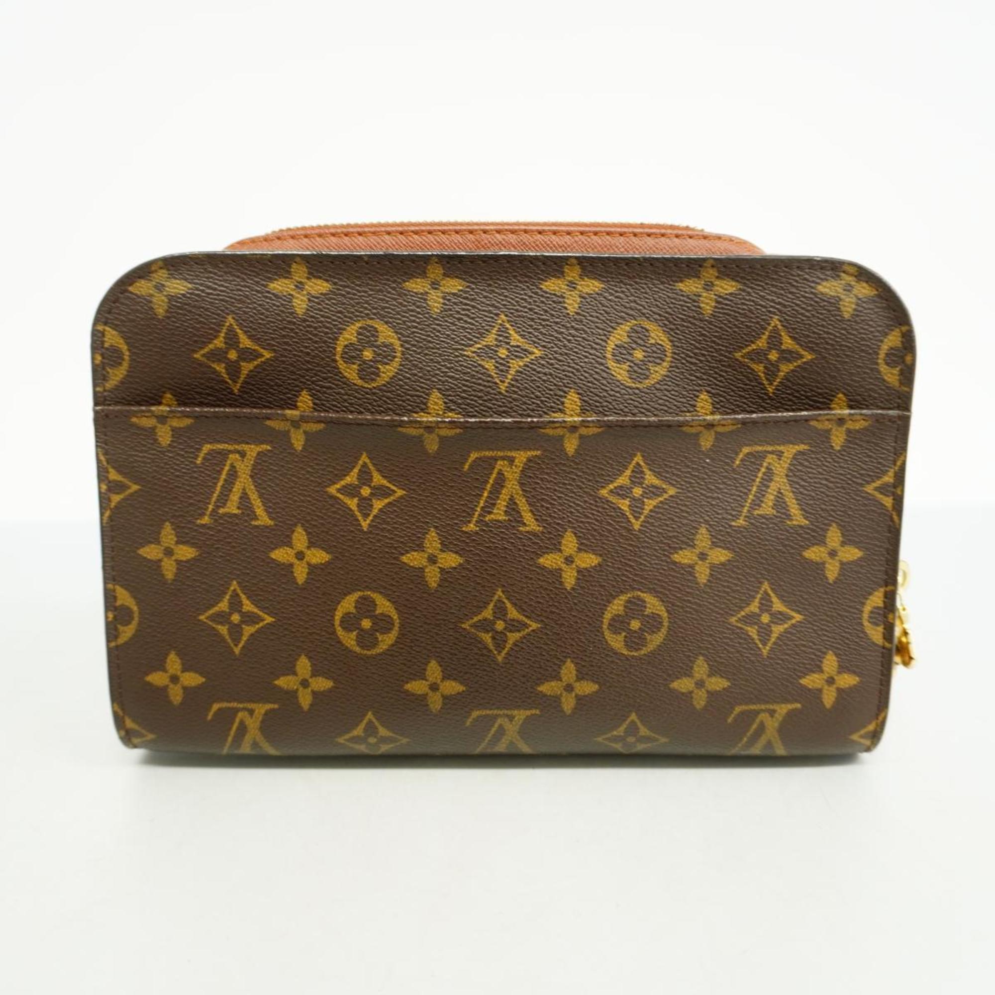 Louis Vuitton Clutch Bag Monogram Orsay M51790 Brown Men's