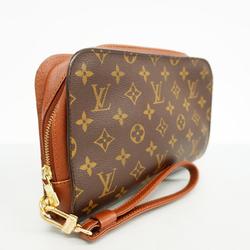 Louis Vuitton Clutch Bag Monogram Orsay M51790 Brown Men's