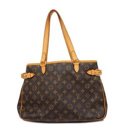 Louis Vuitton Tote Bag Monogram Batignolles Horizontal M51154 Brown Women's