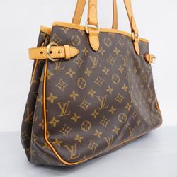 Louis Vuitton Tote Bag Monogram Batignolles Horizontal M51154 Brown Women's