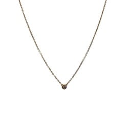 Tiffany & Co. Diamond by the Yard Single Pendant 750 K18 approx. 2g 40cm KB-8907