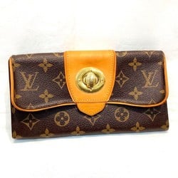 Louis Vuitton (LOUISVUITTON) Portefeuille Boetie Long Wallet Turnlock M63220 Monogram CA0180KB-8795