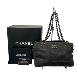 CHANEL Wild Stitch Chain 10 Series Caviar Skin Tote Bag Card Available KB-8849