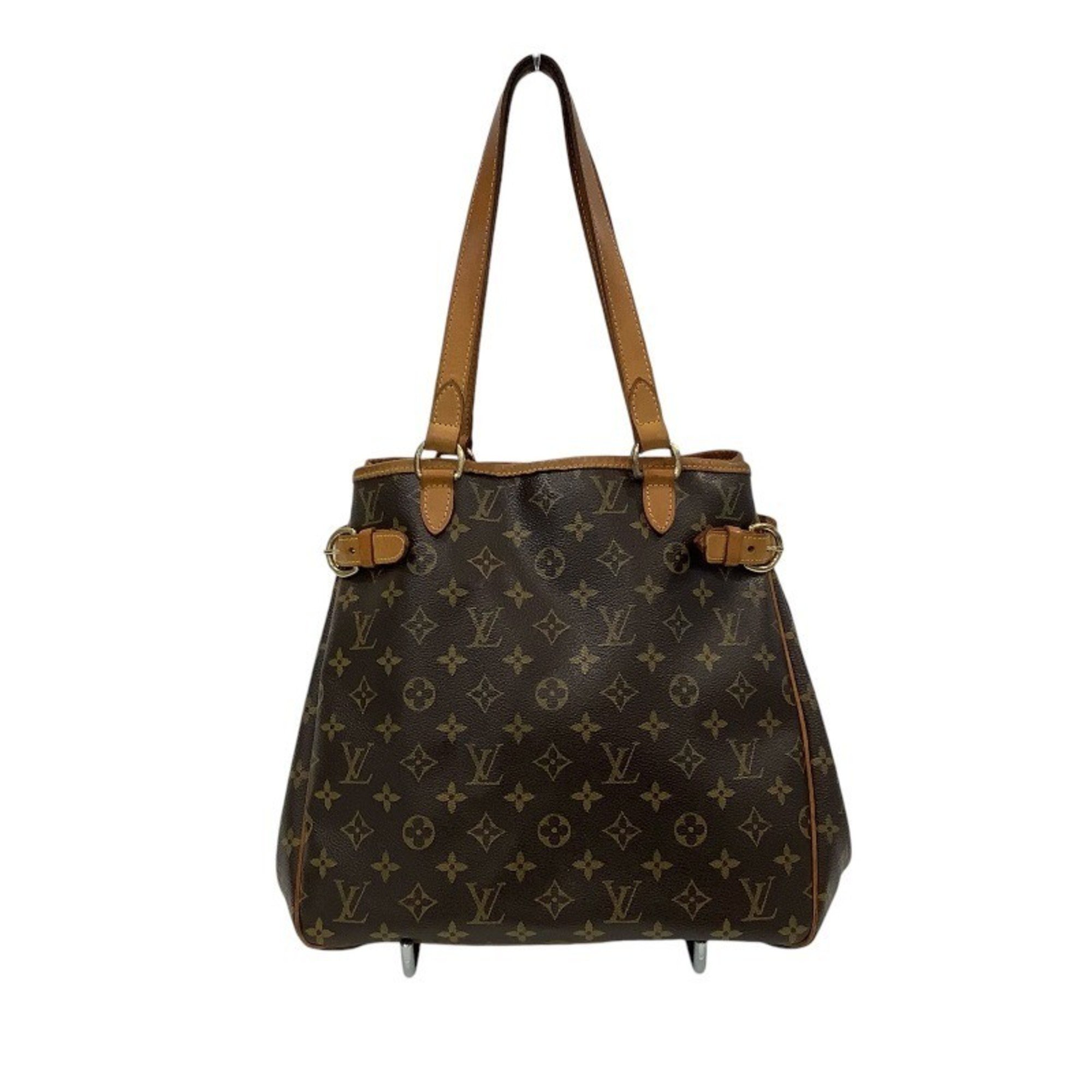 LOUIS VUITTON Monogram Batignolles Vertical M51153 CA1015 Shoulder Bag Tote KB-8835