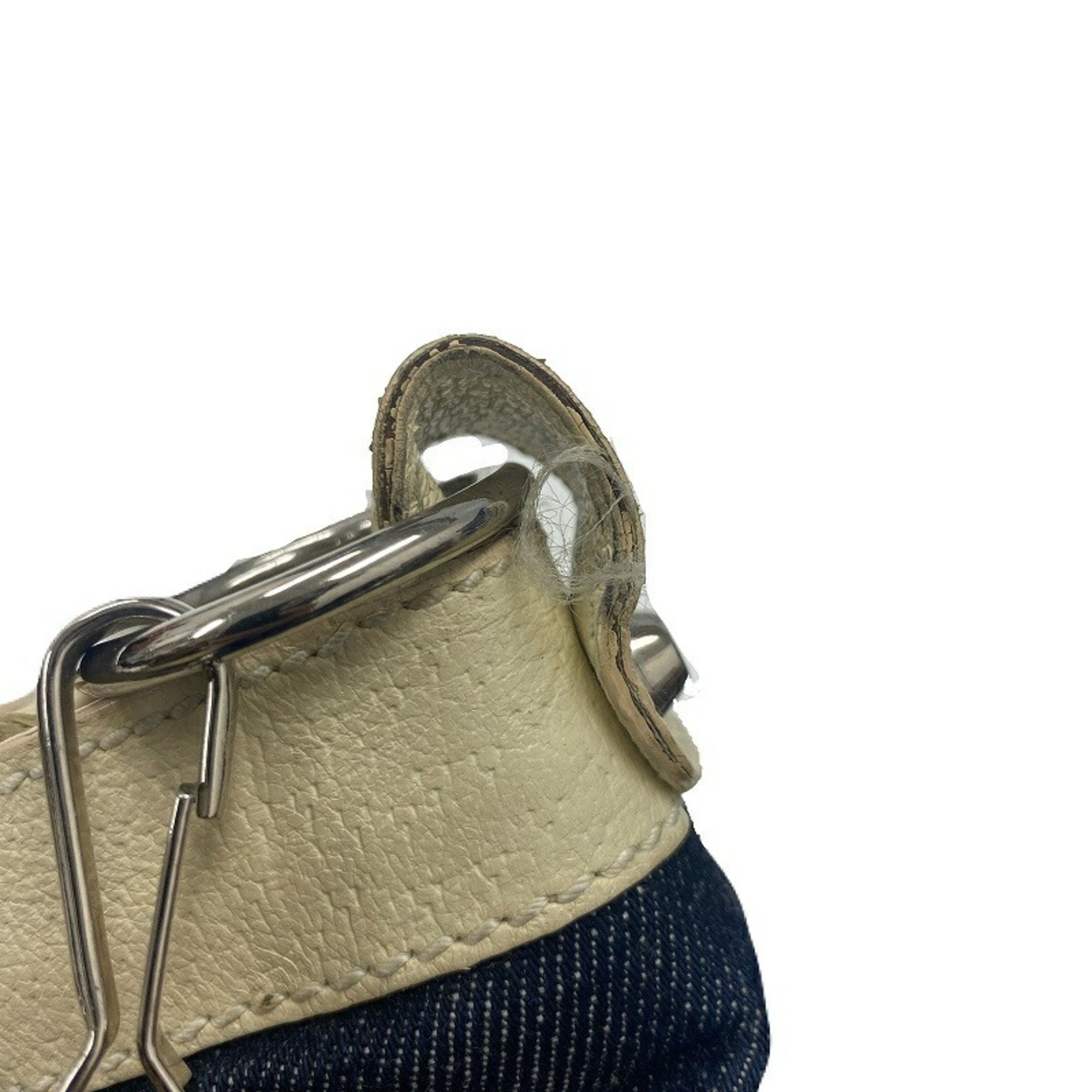 BALENCIAGA Denim x Leather The First Handbag 103208/213048 JA-19389