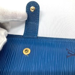 Louis Vuitton LOUIS VUITTON Agenda PM Notebook Cover R20055 Epi CA003 Blue 6 Holes MK-476