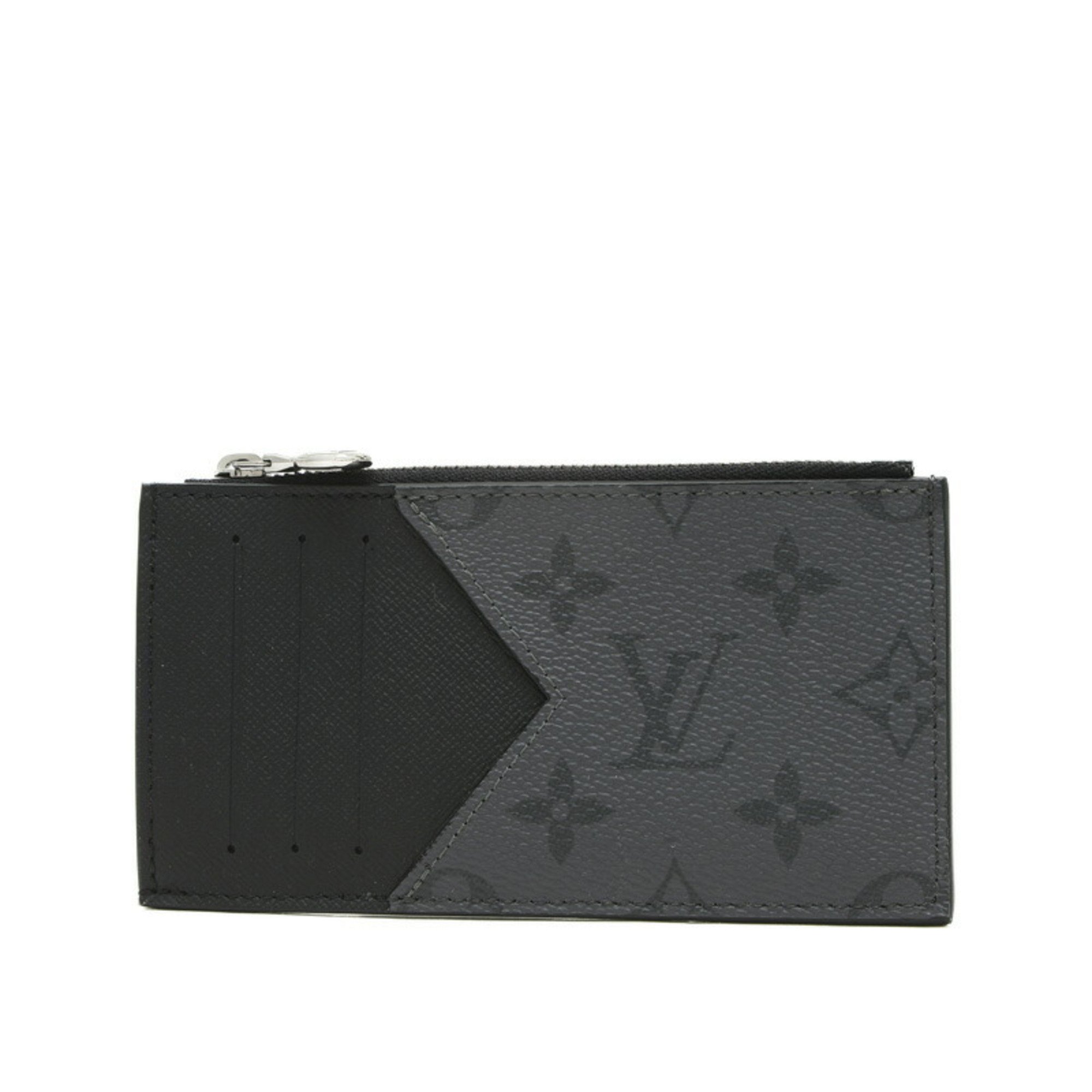 Louis Vuitton Monogram Eclipse Coin Card Holder M69533