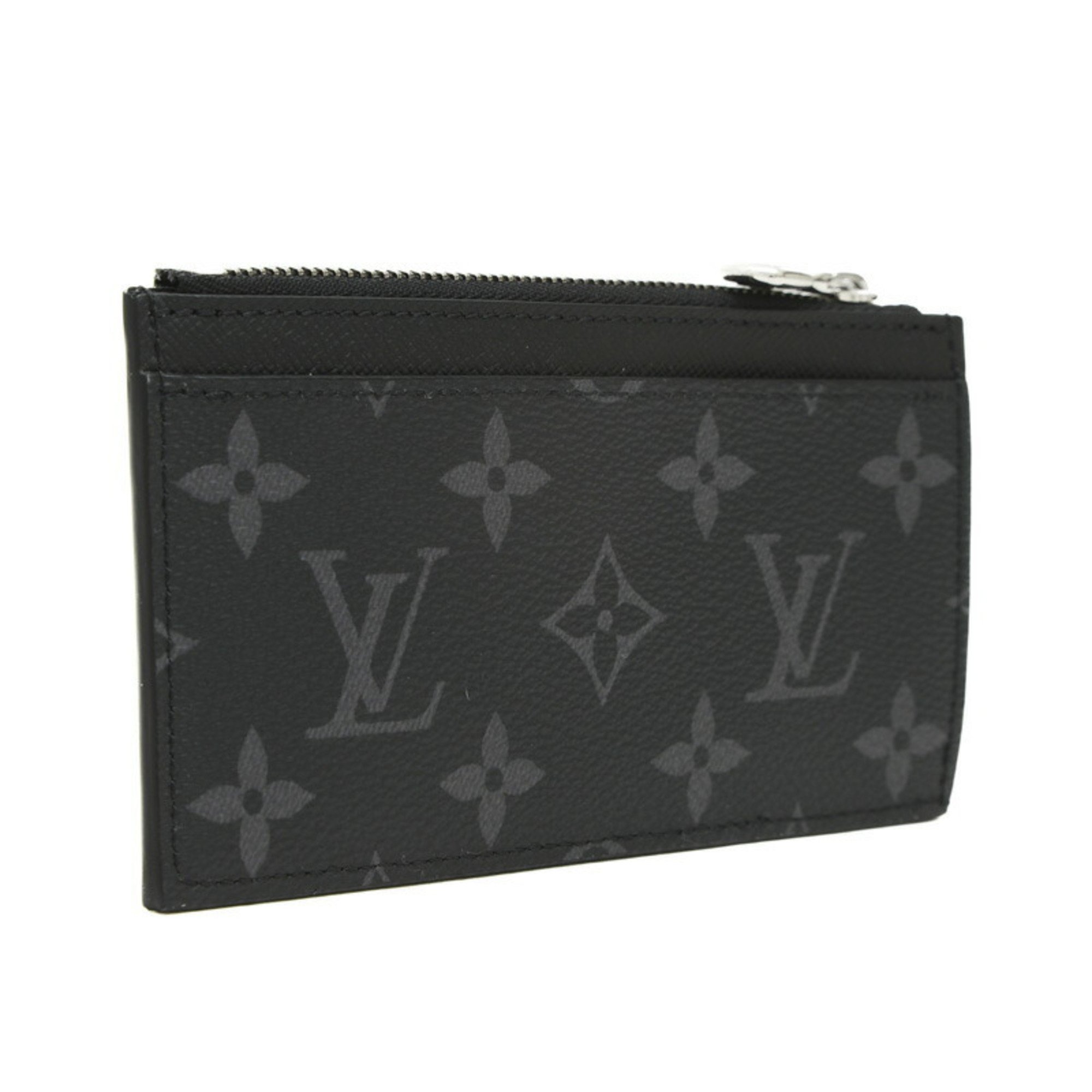 Louis Vuitton Monogram Eclipse Coin Card Holder M69533