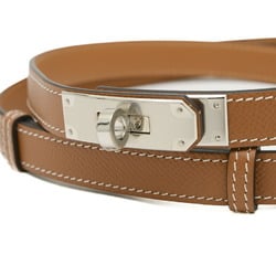 Hermes Kelly Belt Epson Gold Z Stamp