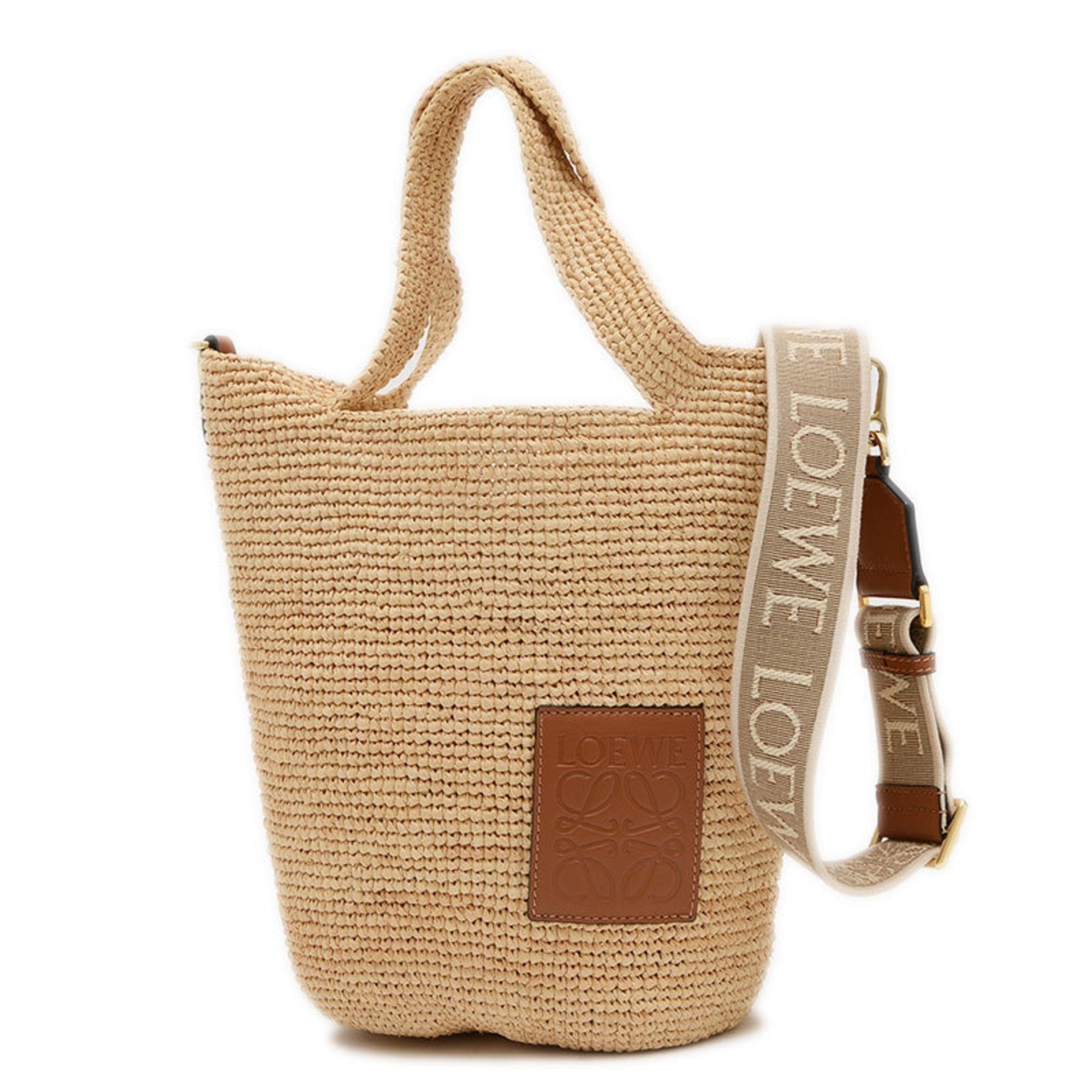 Loewe Slit Bag Shoulder Raffia A685453X07