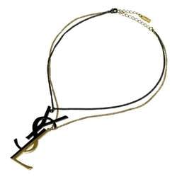 Yves Saint Laurent Saint Laurent SAINT LAURENT Women's Monogram Deconstructed Necklace Pendant