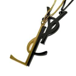 Yves Saint Laurent Saint Laurent SAINT LAURENT Women's Monogram Deconstructed Necklace Pendant