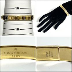 LOUIS VUITTON Women's Rigid Bracelet Nanogram Strass