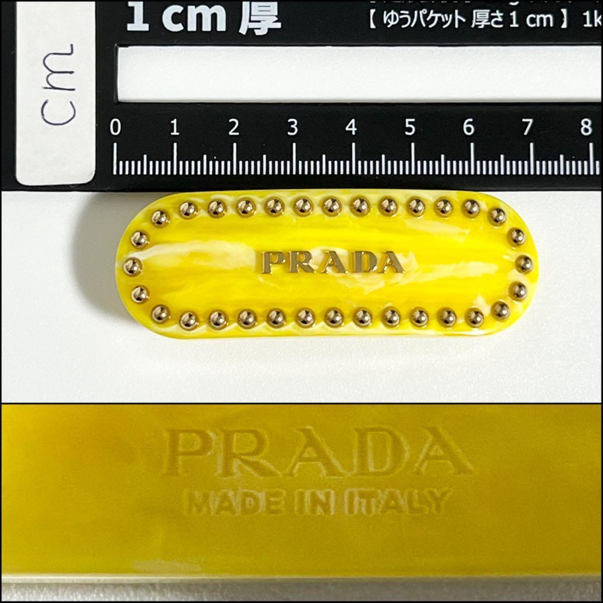 PRADA Women's Barrette Plex Hair Clip Hairpin