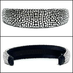 Miu Miu Miu Women's Duchess Beaded Trim Headband