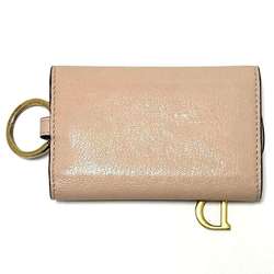 Dior Women's Saddle Key Case Leather