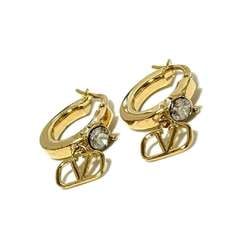 Valentino VALENTINO GARAVANI Women's Mini V Logo Signature Earrings