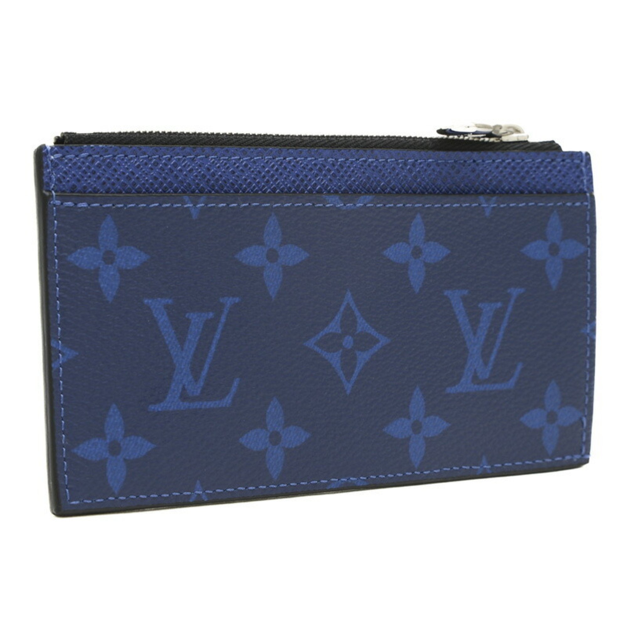 Louis Vuitton Taigarama Coin Card Holder Cobalt M30270