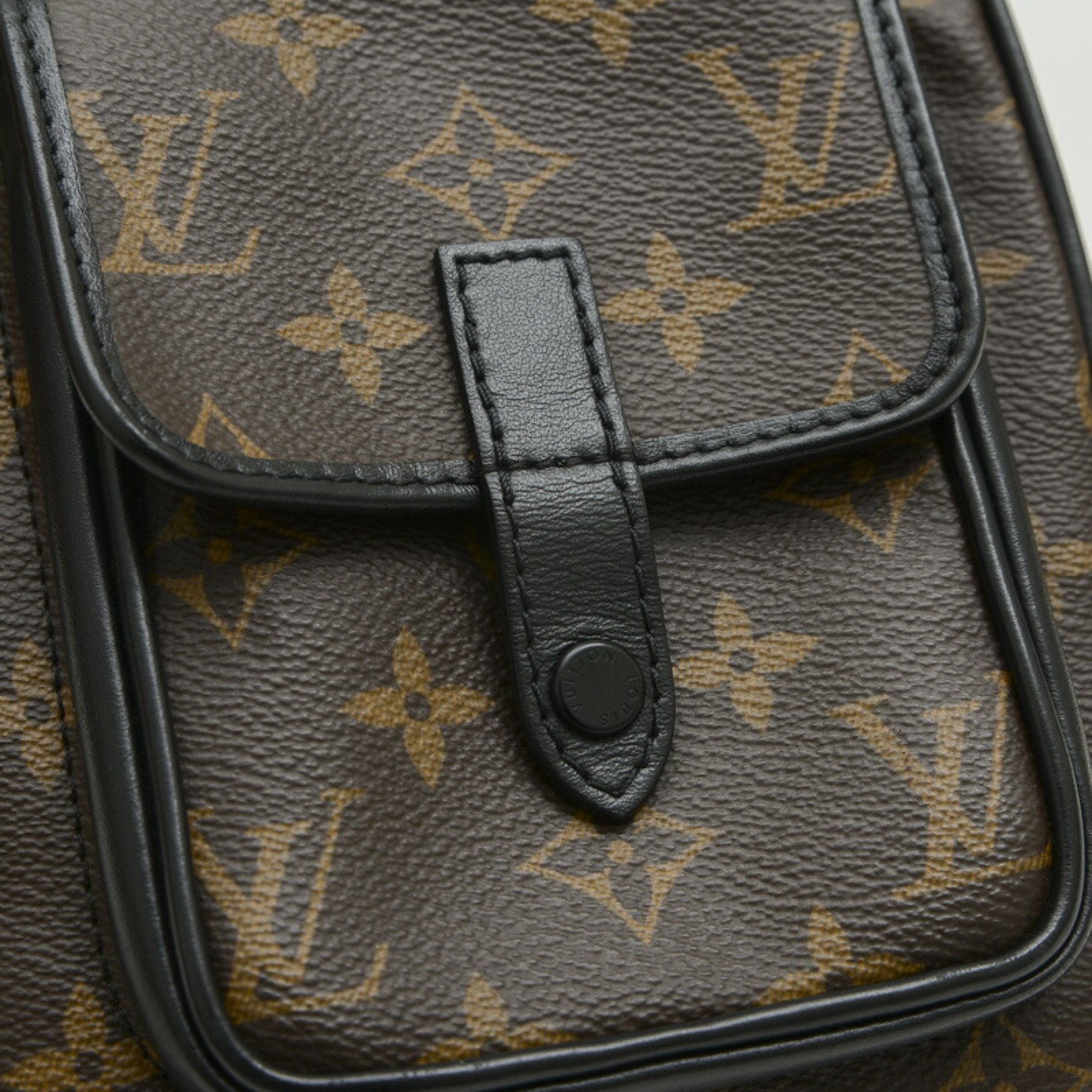 Louis Vuitton Monogram Macassar Christopher Wearable Wallet M69404